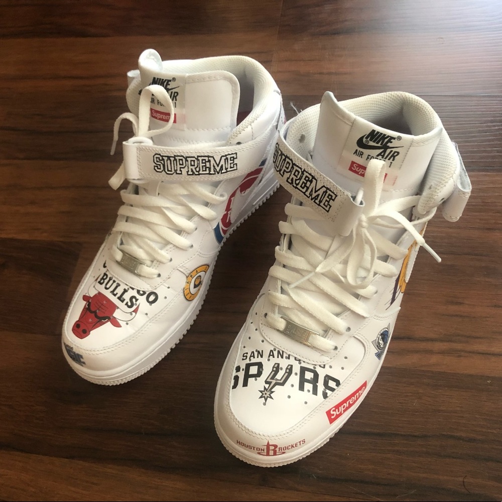 Supreme Nike NBA Air force 1 Mid